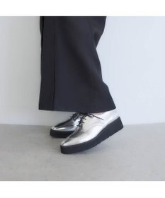 MODE ET JACOMO <carino>【レイン対応】レースアッププラットフォーム