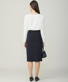 ICB L イージージョーゼット シアーレイヤードカットソー