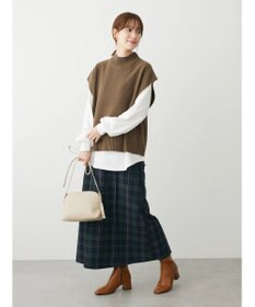 Green Parks ＳＥＴ２点モックネックカノコベスト＋ロンＴＥＥ