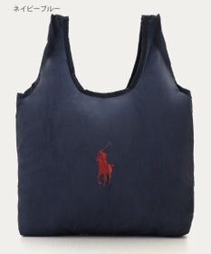 MOONBAT POLO RALPH LAUREN(ポロ ラルフローレン)ポロポニー ポケッタブル レインバッグ Sサイズ 無地 ストラップベルト付き