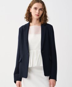 uncrave シアー オーガンジー ペプラム トップス