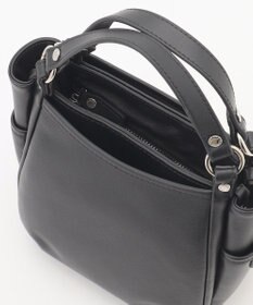 Y'SACCS カウレザー スクエア2wayミニトート