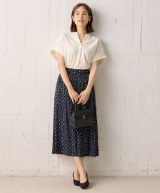 組曲 S 【WEB限定】ライトジョーゼットスキッパー ブラウス