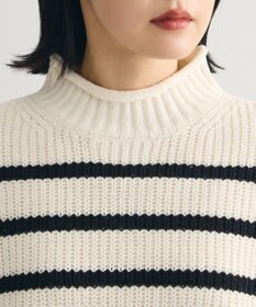 Green Parks ｍｏｋｏモールモックネックニットプルオーバー