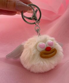 WEGO エンジェルきゅんモンスターぬいぐるみキーホルダー