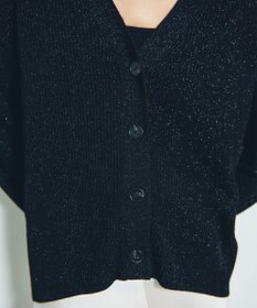 GRACE CONTINENTAL ラメニットカーディガン