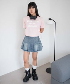 WEGO グラフィックドロストショートT