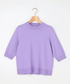 組曲 L 【先行予約】マイラックカラー 6分袖 ニット