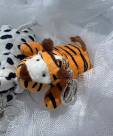 WEGO ひっつきあにまるぬいぐるみキーホルダー