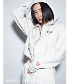 Green Parks ■別注　ＬＯＶＥ　ＢＯＡＴ　ショートＺＩＰパーカー