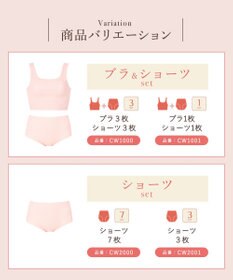 Wing 【AnyAnyインナー】使いきりショーツ　７枚セット　伸びのよい素材でやさしくフィット ウイング／ワコール　CW2000