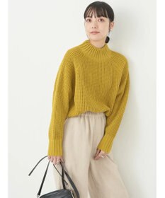 earth music&ecology マットベロアモールチュニック