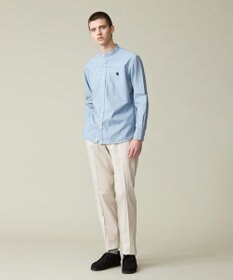 J.PRESS MEN 【ウォッシャブル可】コンフォートストレッチリネン スラックス