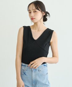 earth music&ecology レーストリムタンクトップインナー