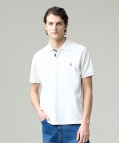 J.PRESS MEN 気品と愛嬌のバランスが抜群！【J.PRESS人気NO1ポロシャツ】 バックブルカノコレジメン ポロシャツ