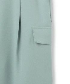 ICB FluidBackSatin ワイドストレートカーゴパンツ