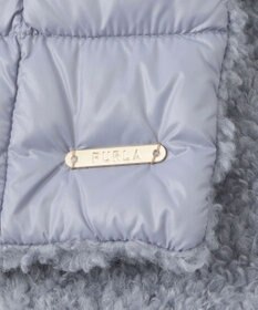 MOONBAT FURLA 【リバーシブル】フェイクファー×ダウンマフラー ボア