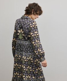 GRACE CONTINENTAL フラワーパターンプリントワンピース