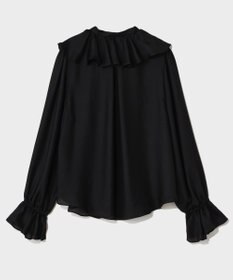 GRACE CONTINENTAL スキッパーラッフルブラウス