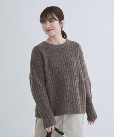 Green Parks ざっくりローゲージニットプルオーバー