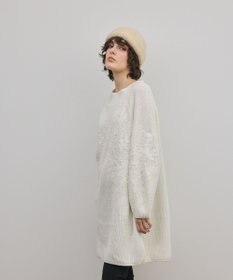 GRACE CONTINENTAL エンブロイダリーニットワンピース