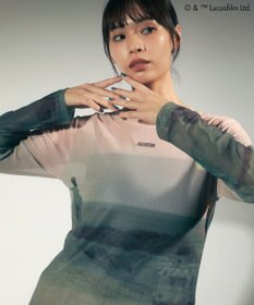 Green Parks ＳＴＡＲ　ＷＡＲＳ／シアープリントＴシャツ