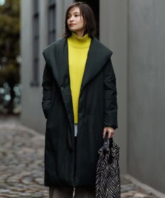 ICB 【撥水加工】ADS ダウン ショールカラーロングコート