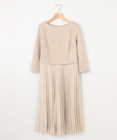 組曲 【KUMIKYOKU NAVY】ジャージーコンビプリーツ ワンピース