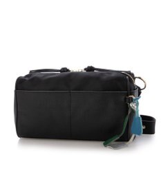 UNBILLION ペルケ perche / 牛革×ナイロンチェンジベルトキーチャームショルダー