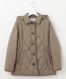 J.PRESS LADIES S 【抗菌防臭】コンパクトタフタプレミアム撥水 ショート アウター