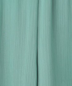 ICB 【接触冷感・洗える】サテンヨウリュウ ワイドストレートパンツ