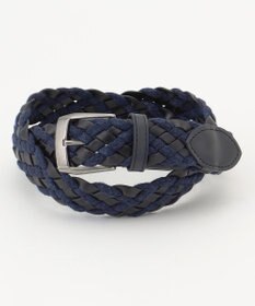 JOSEPH ABBOUD  【イタリア素材/日本製】レザーミックスブレンズ ベルト