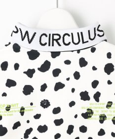 PW CIRCULUS 【WOMEN】スノーレオパード裏フリースモックネックT