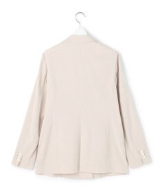 23区 【先行予約】リネンレーヨンストレッチ ダブルジャケット