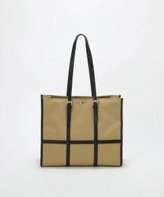 TOPKAPI 【Breath TOPKAPI】FRAME フレーム レザーベルト スクエア トートバッグ　A4 / 軽量