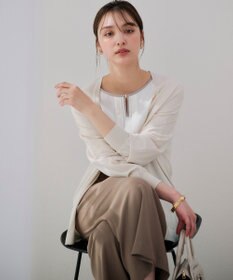 ANY SIS 【接触冷感・UVケア】アイスタッチ カーディガン