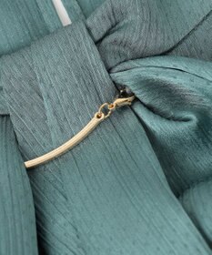 ANY SIS 【洗える】メタルパーツボウタイ ブラウス 長袖