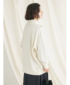 CRAFT STANDARD BOUTIQUE 　裏毛セーラーカラーＺＩＰプルオーバー