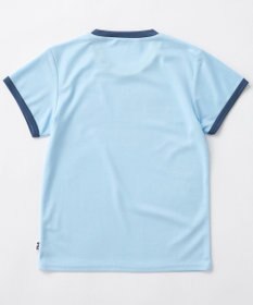 OP／FILA 【FILA】ブランドロゴ半袖リンガーTシャツ
