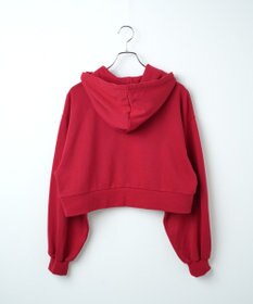 WEGO 配色ロゴデザインショートパーカー