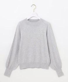 ANY SIS 【洗える】カシミヤブレンドパフ袖 ニット