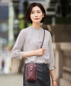 J.PRESS LADIES キルティング スマホポシェット