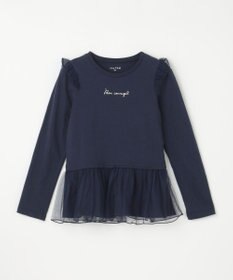 ANY KIDS 裾チュール 長袖 Tシャツ