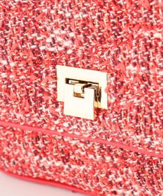 23区 GIOLICA ツイード ショルダーバッグ