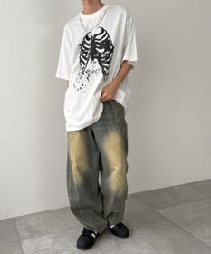 WEGO アクセ付きハードグラフィックT（SS）