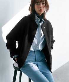 23区 【CLASSY.2月号掲載/洗える】CANCLINI ベーシック シャツ