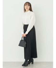 earth music&ecology すきな丈プリーツスカート