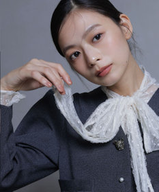 組曲 S 【組曲×setsuko sagittaire】kinakoスポンディッシュ ニットジャケット