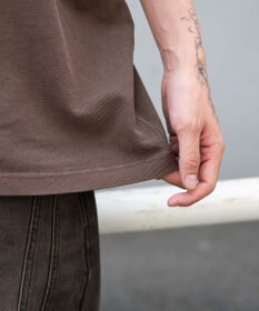 WEGO 【ユニセックス着用ITEM】ピグメントロゴポロシャツ（SS）