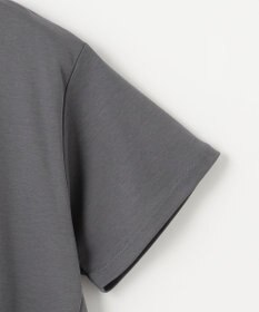 ANY L 【汗ジミ防止加工】シルケットスムースバックギャザーチュニック